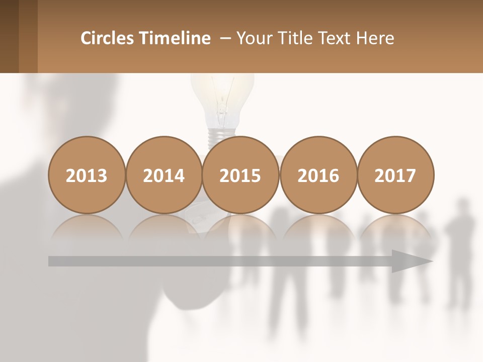Lamp Smart Spiral PowerPoint Template