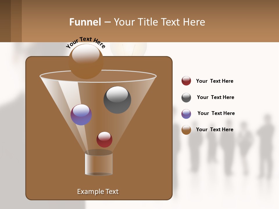 Lamp Smart Spiral PowerPoint Template