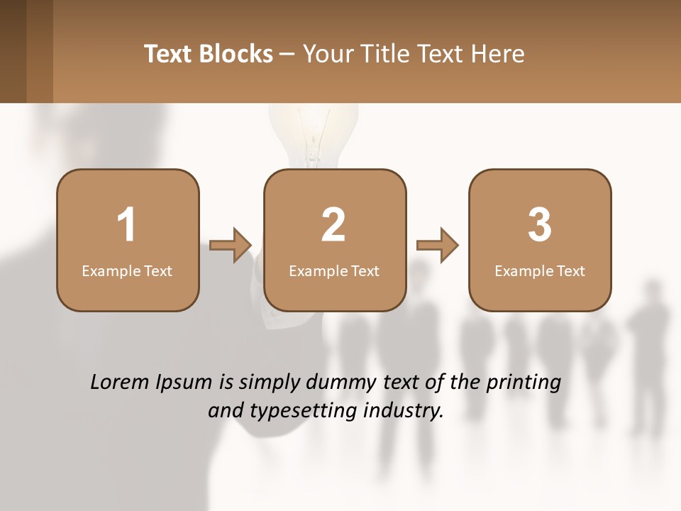 Lamp Smart Spiral PowerPoint Template