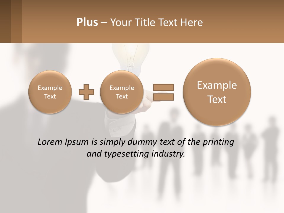 Lamp Smart Spiral PowerPoint Template