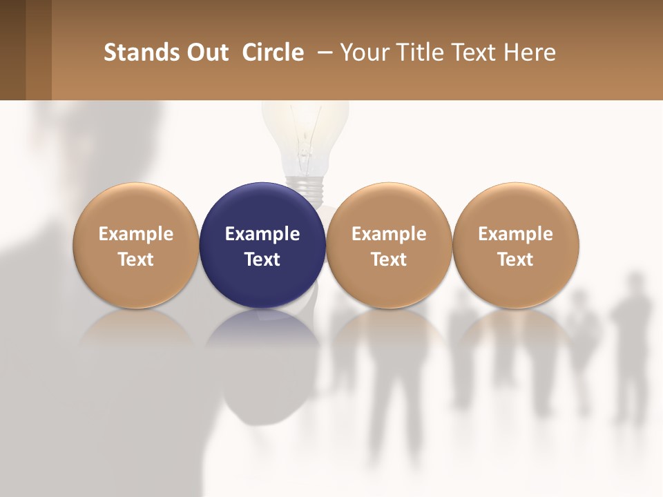 Lamp Smart Spiral PowerPoint Template