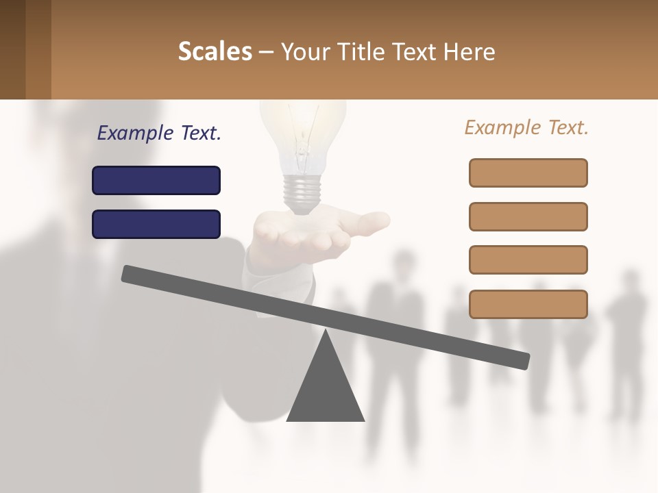 Lamp Smart Spiral PowerPoint Template