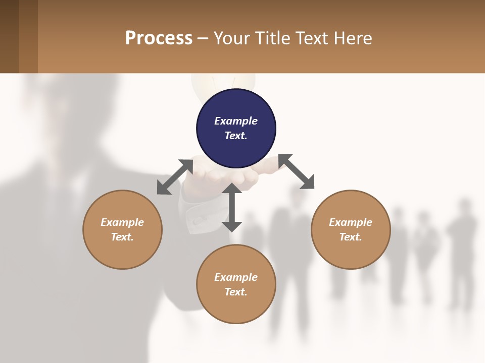 Lamp Smart Spiral PowerPoint Template