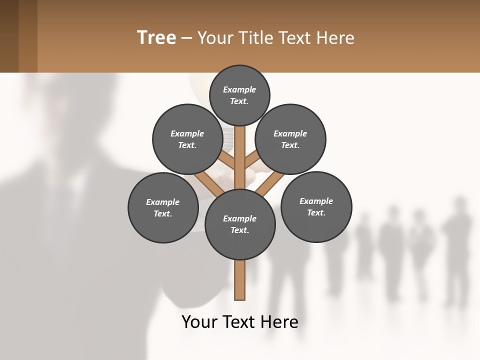 Lamp Smart Spiral PowerPoint Template