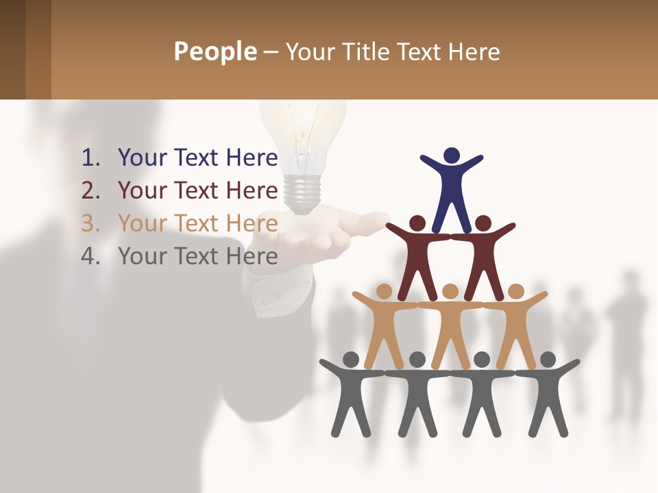 Lamp Smart Spiral PowerPoint Template