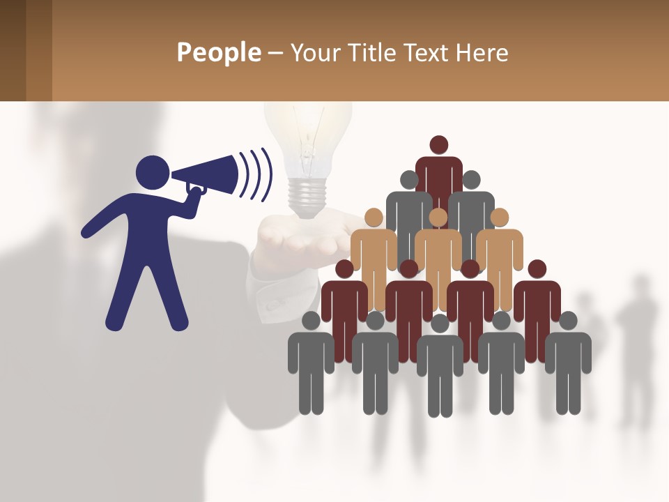 Lamp Smart Spiral PowerPoint Template