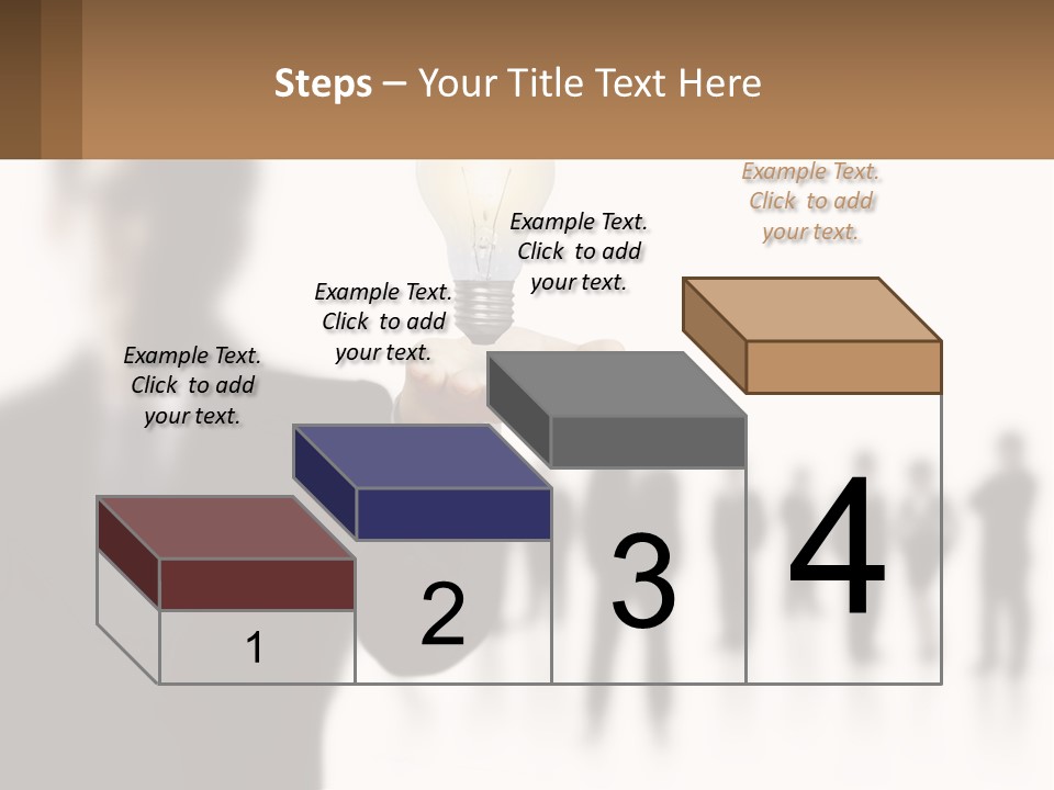 Lamp Smart Spiral PowerPoint Template