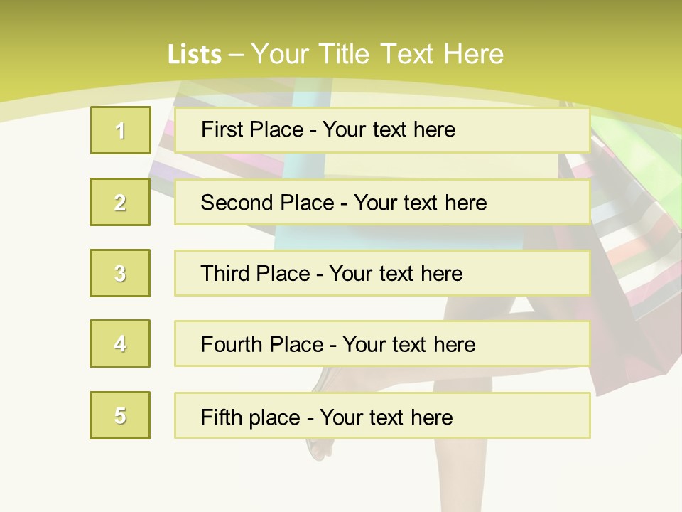 Fashion Purchase Box PowerPoint Template