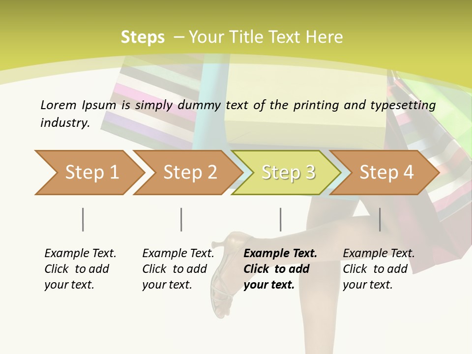 Fashion Purchase Box PowerPoint Template