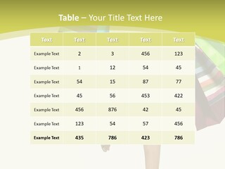 Fashion Purchase Box PowerPoint Template