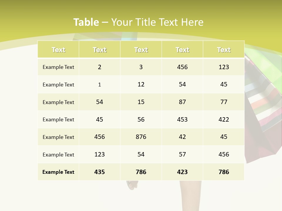 Fashion Purchase Box PowerPoint Template
