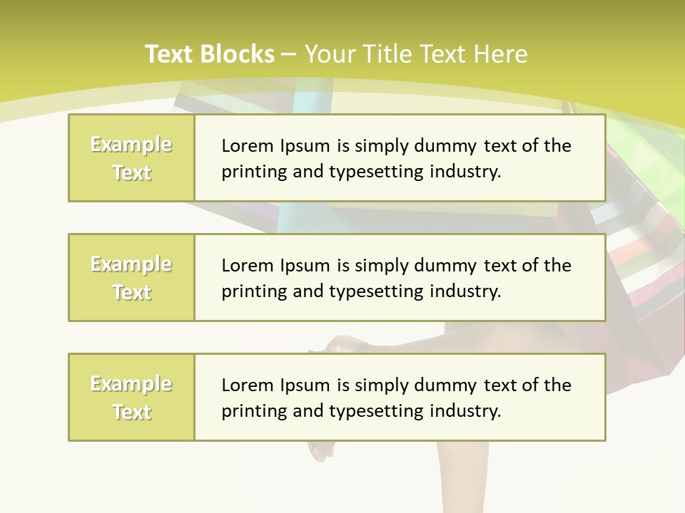 Fashion Purchase Box PowerPoint Template