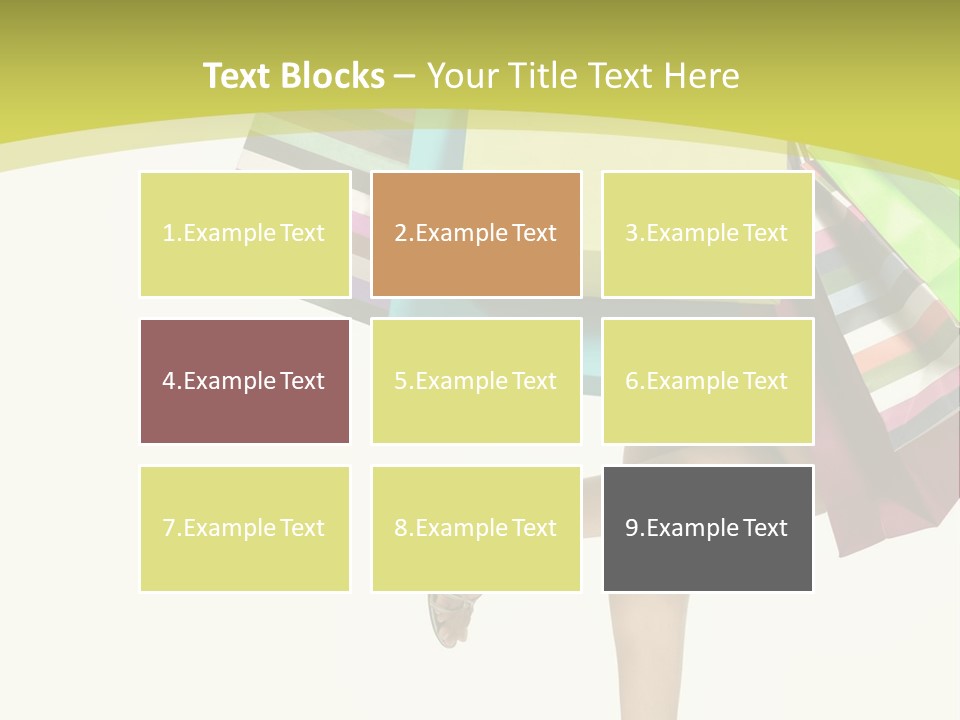 Fashion Purchase Box PowerPoint Template