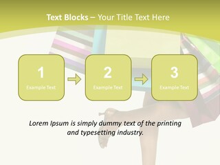 Fashion Purchase Box PowerPoint Template