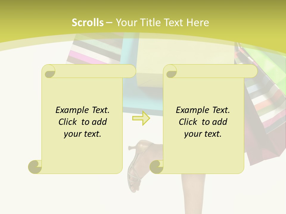 Fashion Purchase Box PowerPoint Template