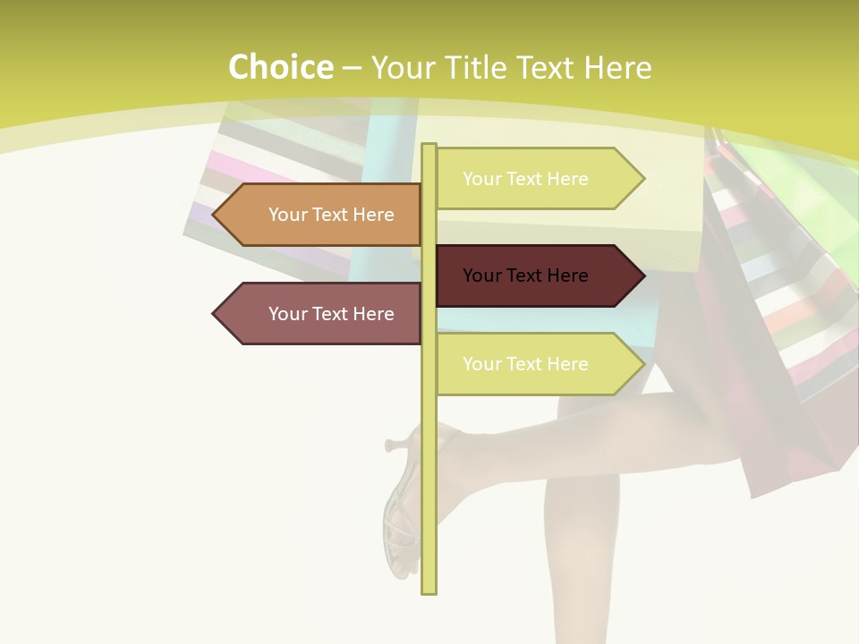 Fashion Purchase Box PowerPoint Template