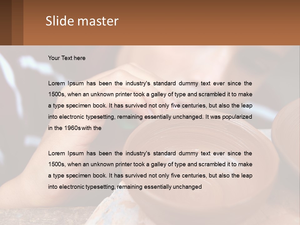 Learn Boy Shape PowerPoint Template