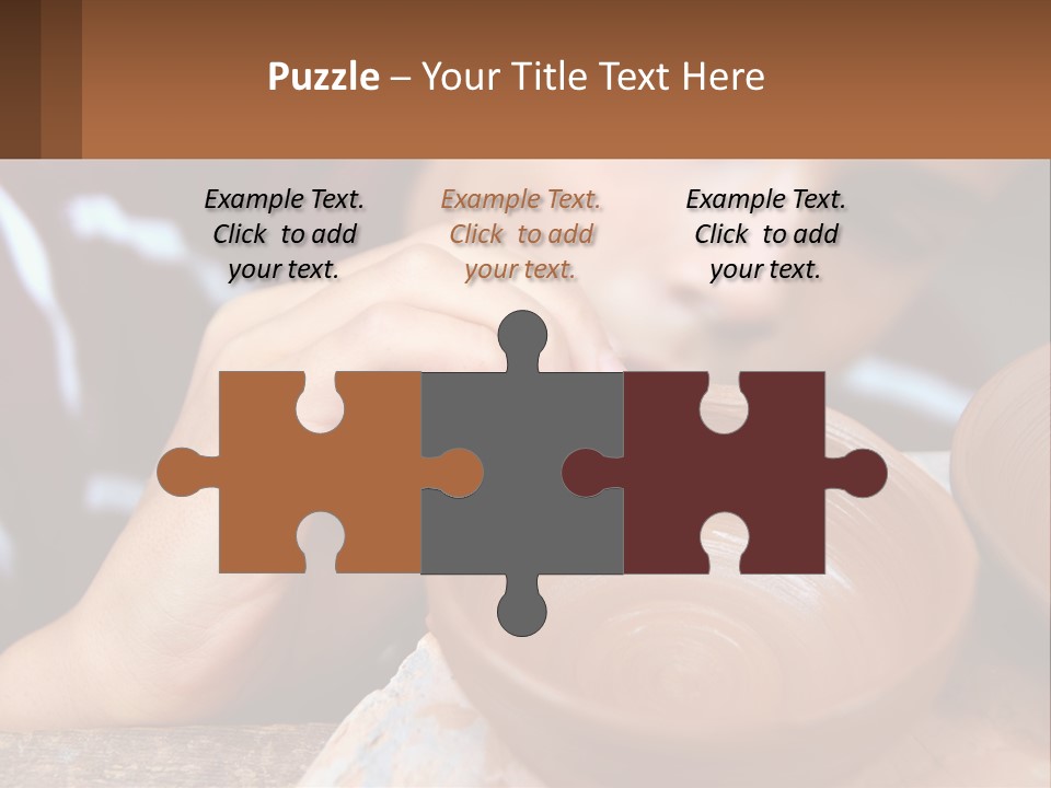 Learn Boy Shape PowerPoint Template