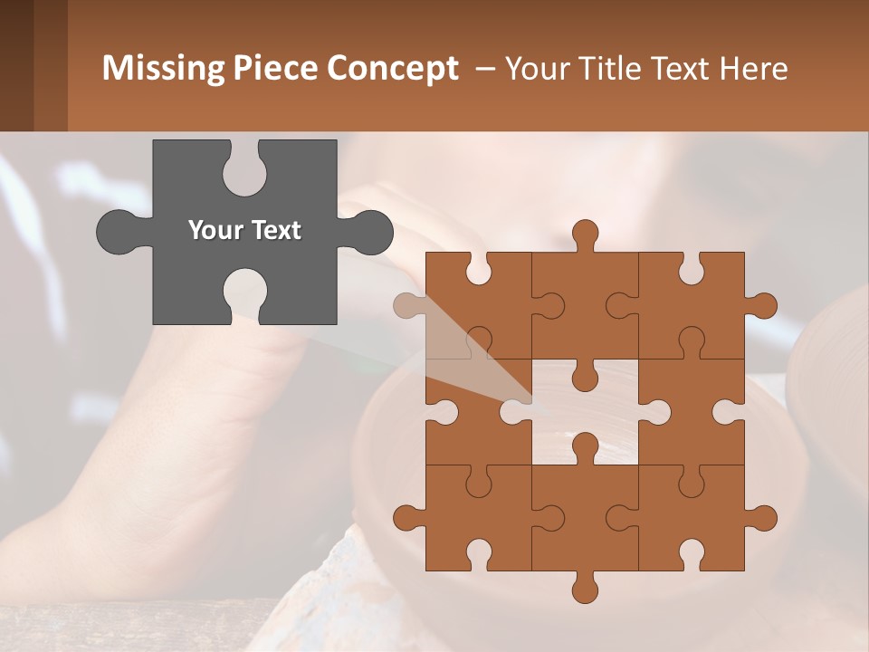 Learn Boy Shape PowerPoint Template