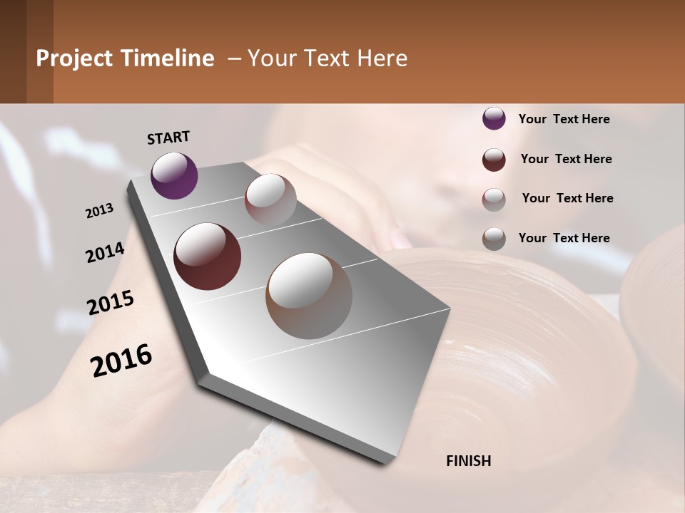 Learn Boy Shape PowerPoint Template