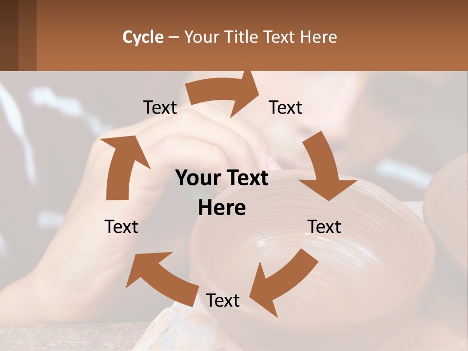 Learn Boy Shape PowerPoint Template