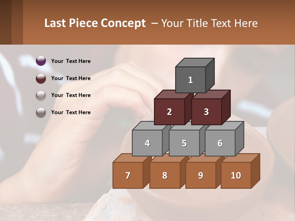 Learn Boy Shape PowerPoint Template