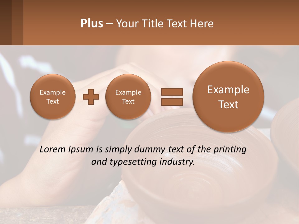 Learn Boy Shape PowerPoint Template