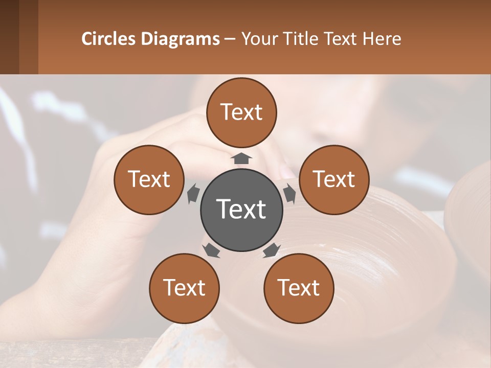 Learn Boy Shape PowerPoint Template