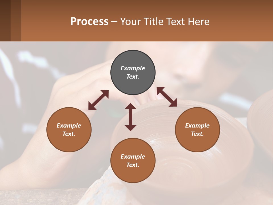 Learn Boy Shape PowerPoint Template