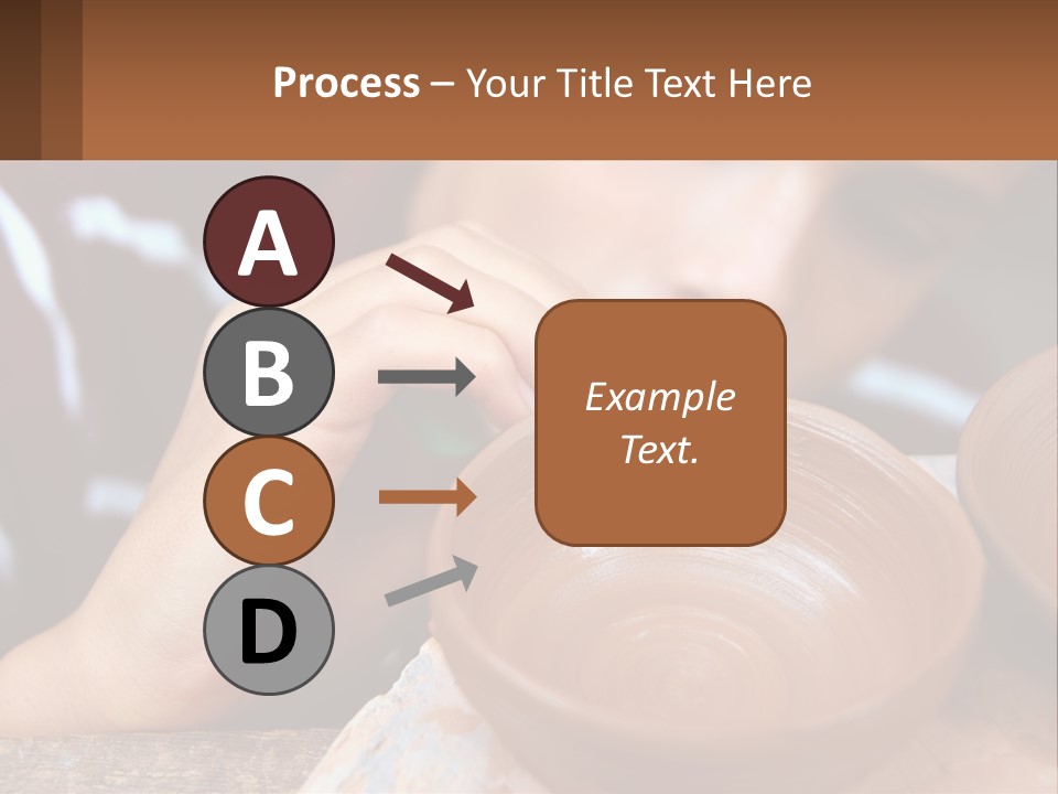 Learn Boy Shape PowerPoint Template