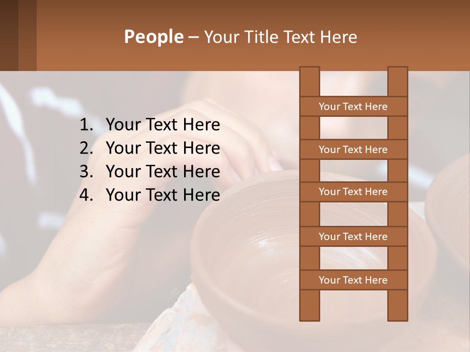 Learn Boy Shape PowerPoint Template