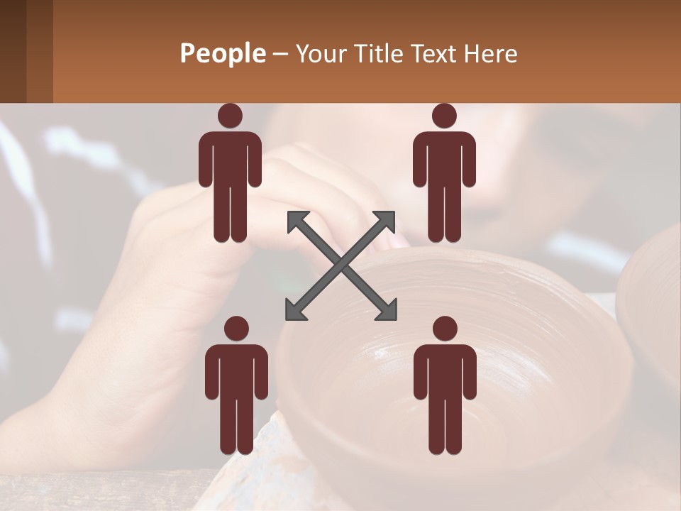 Learn Boy Shape PowerPoint Template