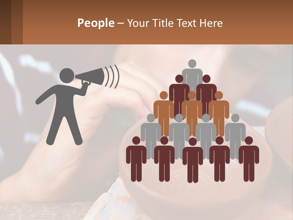 Learn Boy Shape PowerPoint Template