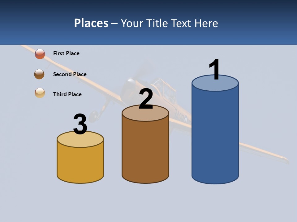 Aircraft Air Chipmunk PowerPoint Template