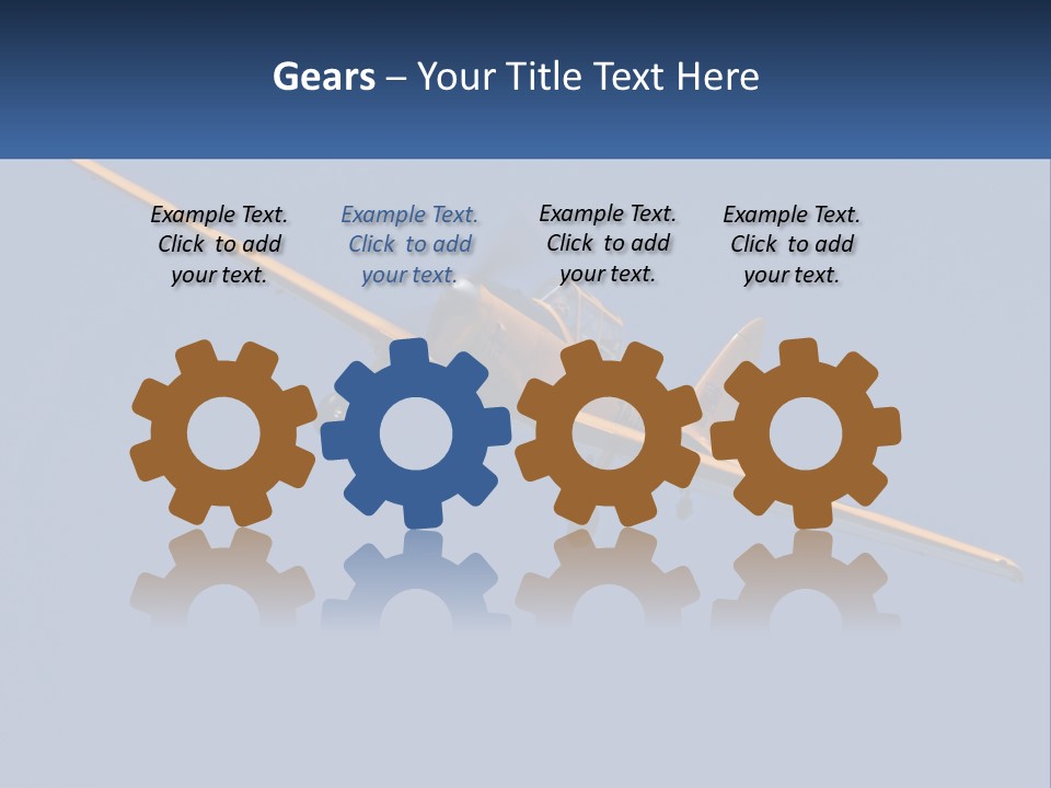 Aircraft Air Chipmunk PowerPoint Template