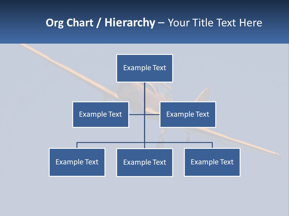 Aircraft Air Chipmunk PowerPoint Template