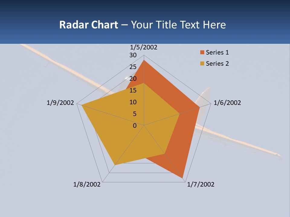Aircraft Air Chipmunk PowerPoint Template