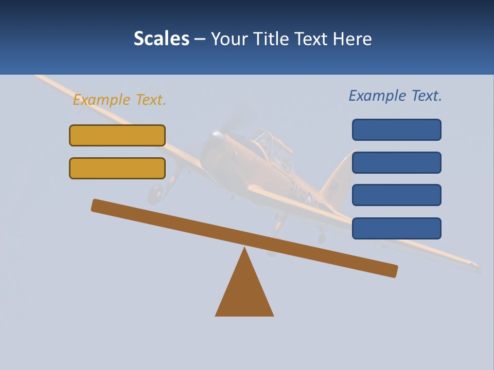Aircraft Air Chipmunk PowerPoint Template