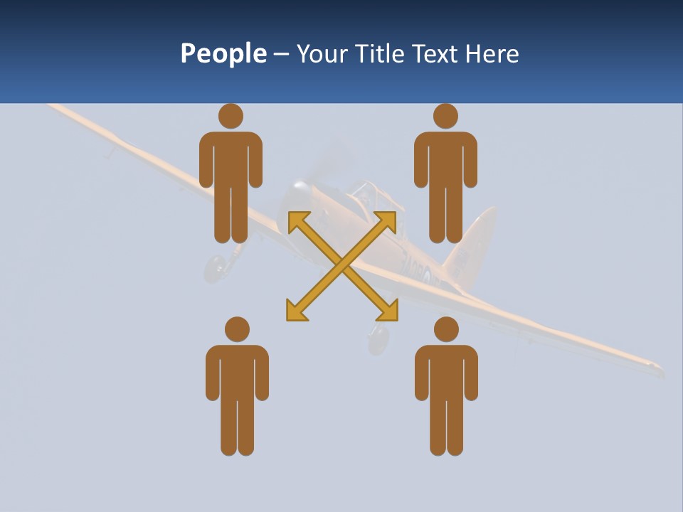 Aircraft Air Chipmunk PowerPoint Template