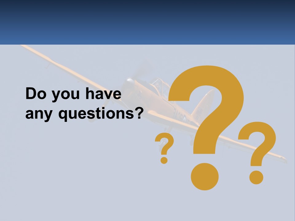 Aircraft Air Chipmunk PowerPoint Template