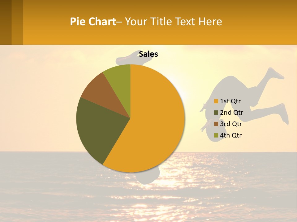 Little Horizon Sun PowerPoint Template