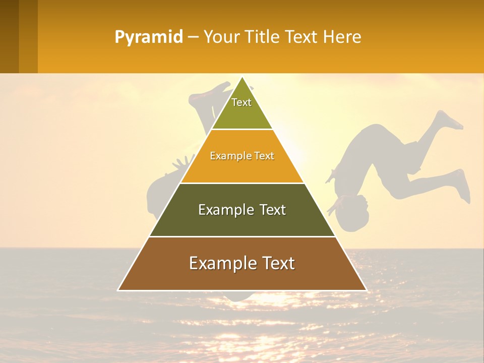 Little Horizon Sun PowerPoint Template
