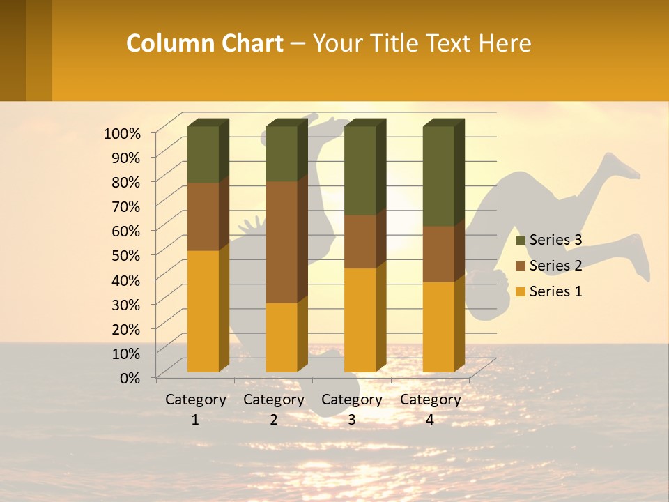 Little Horizon Sun PowerPoint Template