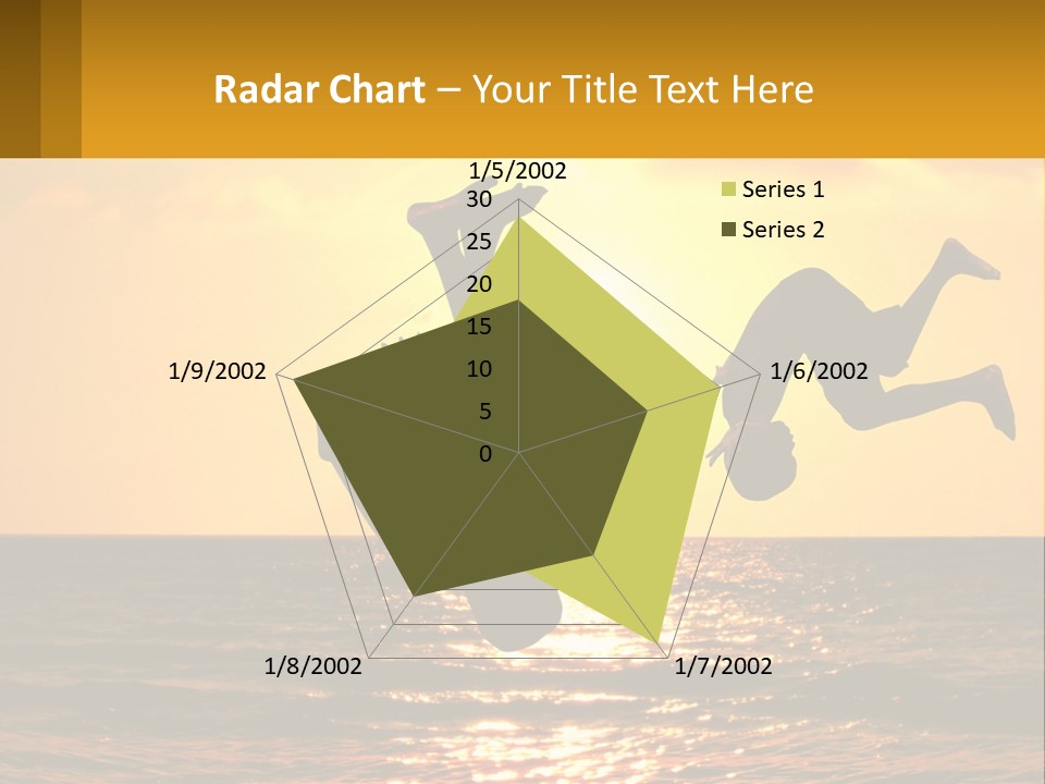 Little Horizon Sun PowerPoint Template