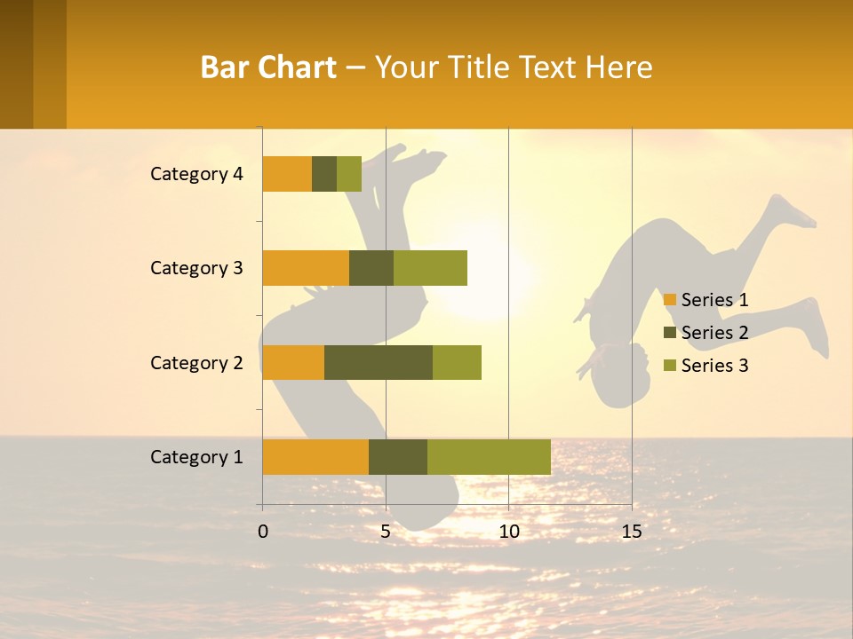 Little Horizon Sun PowerPoint Template