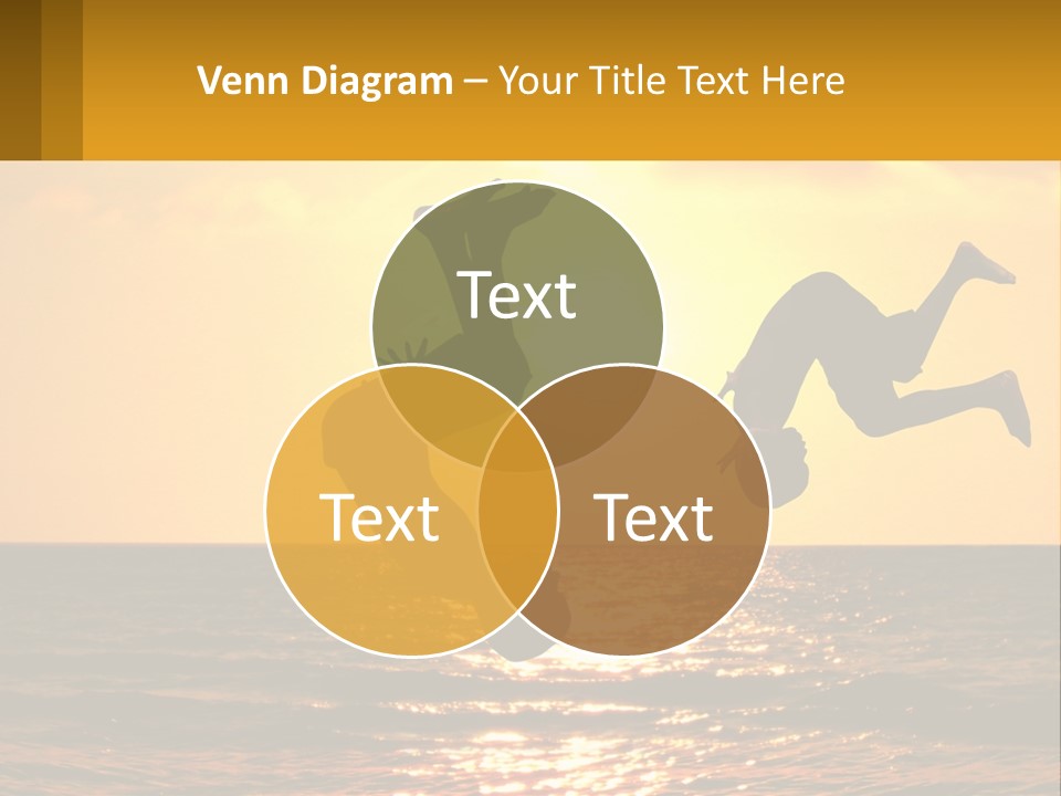 Little Horizon Sun PowerPoint Template