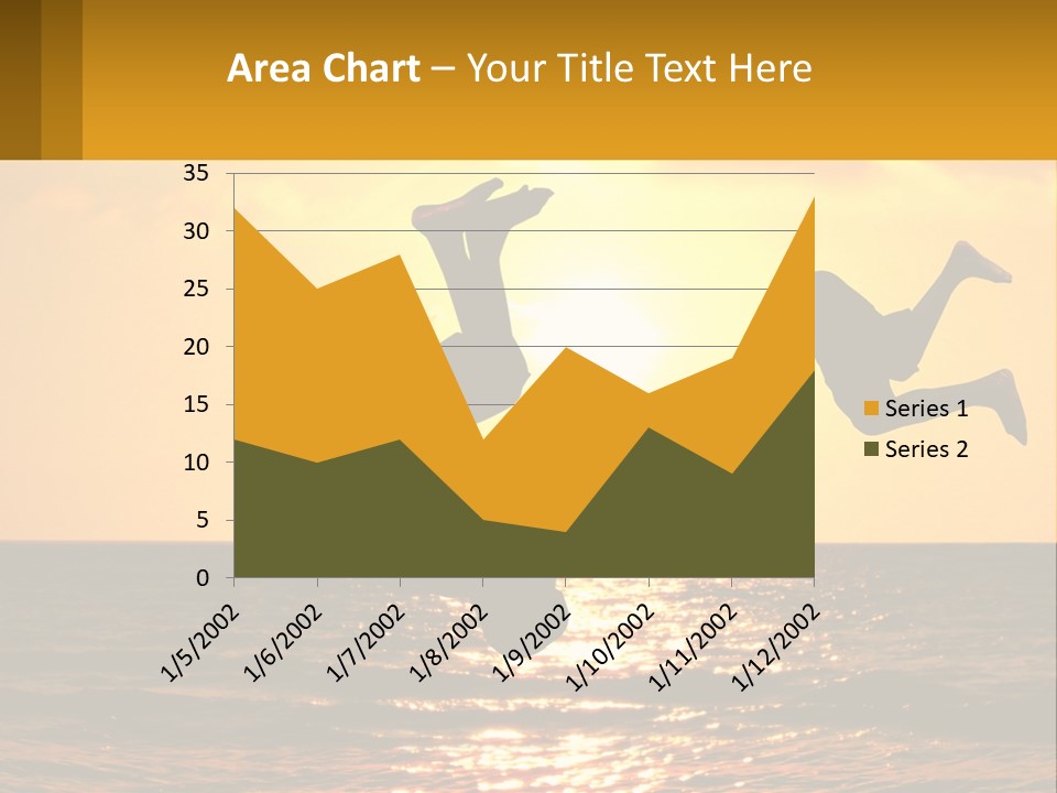 Little Horizon Sun PowerPoint Template