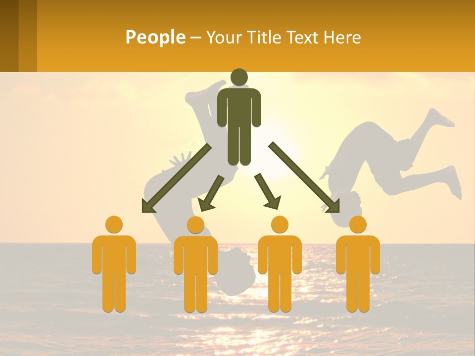 Little Horizon Sun PowerPoint Template