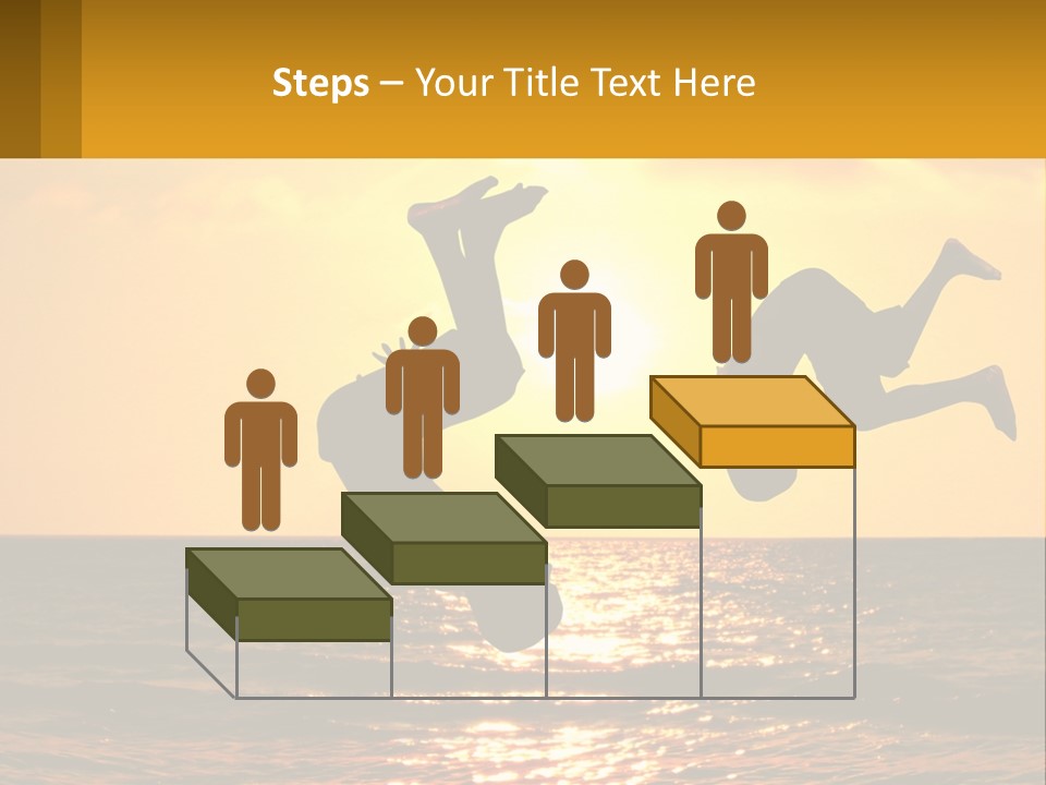 Little Horizon Sun PowerPoint Template