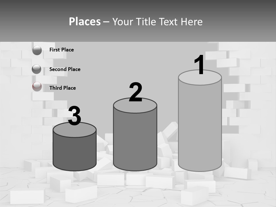 Black Raze Break PowerPoint Template